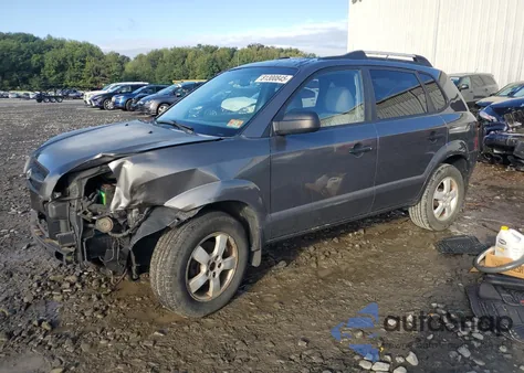 2007 Hyundai Tucson Gls из США, поврежденный, VIN KM8JM12B17U632579